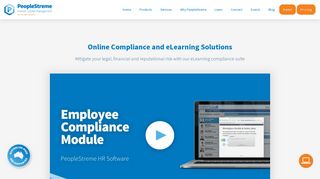 Online Compliance and eLearning Solutions | PeopleStreme