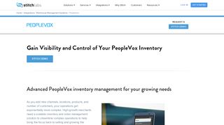 Peoplevox Warehouse Management System — Stitch Labs