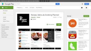 Recipe, Menu & Cooking Planner - Apps on Google Play