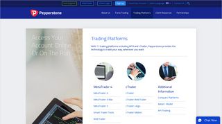 Forex Trading Platforms - Pepperstone