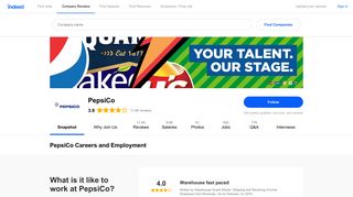 PepsiCo Careers and Employment | Indeed.com