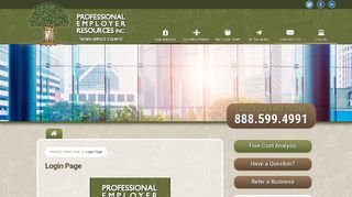 Login Page | PER | Professional Employer Resouces