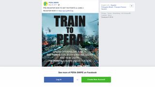 PERA SWIPE - PRE-REGISTER NOW TO GET 700 POINTS on JUNE ...