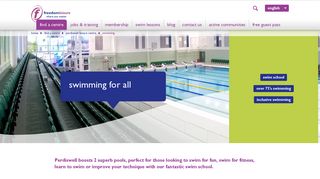 swimming at perdiswell leisure centre - Freedom Leisure
