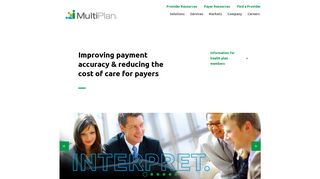 MultiPlan: Serving Healthcare Payers