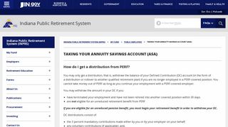 INPRS: Taking Your Annuity Savings Account (ASA) - IN.gov