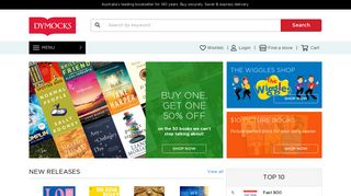 Dymocks - Buy books online from Australia's leading book retailer