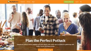 Plan the Perfect Potluck Party with a Free Online Sign Up