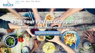 Plan Your Perfect Potluck Party - Free Online Sign Up With ...
