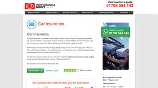 Performance Direct Car Insurance