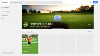 Performance Golf Zone - Google+