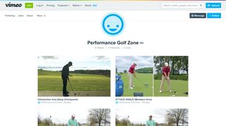 Performance Golf Zone on Vimeo