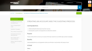 Creating an Account and the Guesting Process – Horizon Help Hub