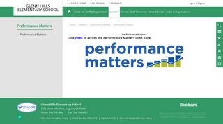 Performance Matters / Performance Matters - Richmond County ...