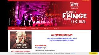 Winnipeg Fringe Theatre Festival - Fringe Performer Info