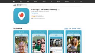 Periscope Live Video Streaming on the App Store - iTunes - Apple