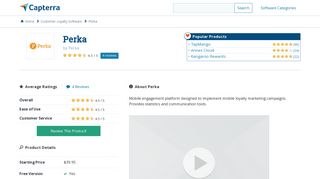 Perka Reviews and Pricing - 2019 - Capterra