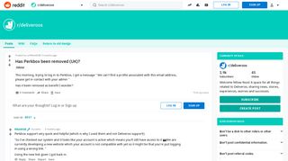 Has Perkbox been removed (UK)? : deliveroos - Reddit