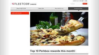 Top 10 Perkbox rewards this month! | Fleetcor Careers