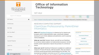 ChemDraw Professional by PerkinElmer Informatics | Office of ...