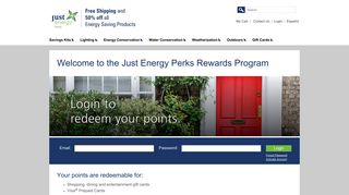 the Just Energy Perks Rewards Program - EnergyEarth.com