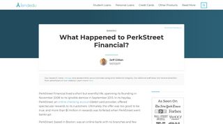 What Happened to PerkStreet Financial? | LendEDU