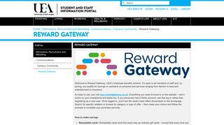 Reward Gateway - UEA