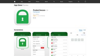 Pocket Secure on the App Store - iTunes - Apple