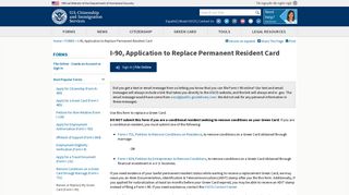 Application to Replace Permanent Resident Card | USCIS