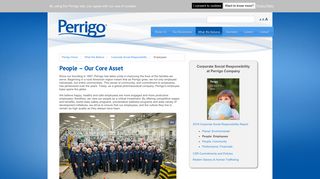 Perrigo Employee Health & Well-Being - Perrigo Company