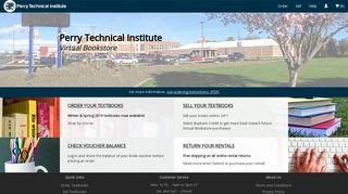 Perry Technical Institute Virtual Bookstore