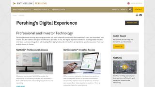 NetX Suite - Pershing - BNY Mellon | Pershing