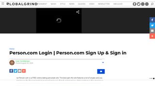 Person.com Login | Person.com Sign Up & Sign in | Global Grind