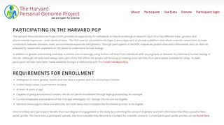 Participate – The Harvard Personal Genome Project (PGP)