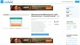 Visit Myaccount.personifyfinancial.com - Login - Secured Account ...