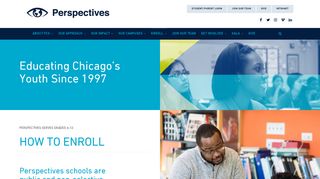 Enroll – Perspectives Charter Schools