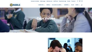 Core Values | Noble Network of Charter Schools