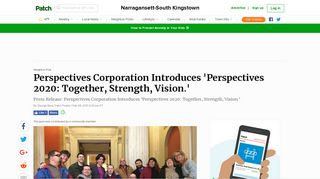 Perspectives Corporation Introduces 'Perspectives 2020: Together ...