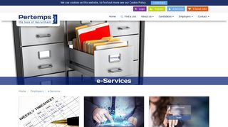 e-Services | Employer Tools | Pertemps