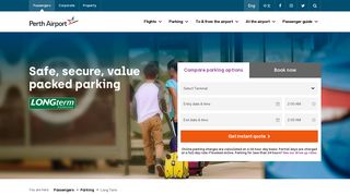 Perth Airport - Passengers | Long Term parking