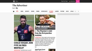 Supercoach News - The Advertiser