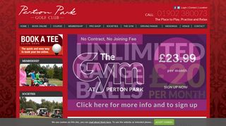 Perton Park :: Perton Park - Staffordshire Golf at its finest