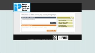 Peru Federal Savings Bank Online Banking