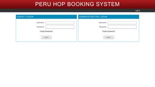 Login - Peru Hop