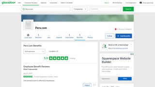 Perx.com Employee Benefits and Perks | Glassdoor