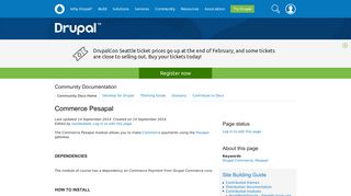Commerce Pesapal | Drupal.org