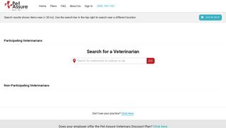 Participating Veterinarians in Your Area | Pet Assure