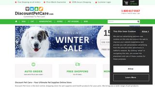 Discount Pet Supplies online | Pet Health Products | DiscountPetCare ...