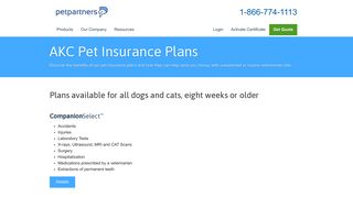 AKC Pet Insurance Plans - PetPartners