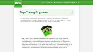 Steps Training Programme